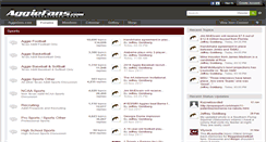 Desktop Screenshot of aggiefans.com